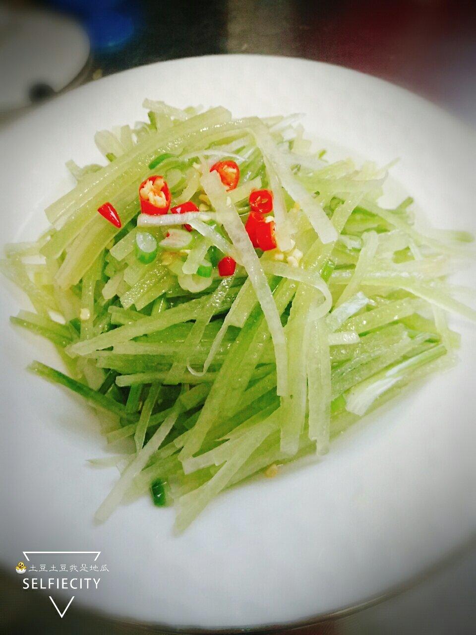 绝对光盘的拌萝卜丝