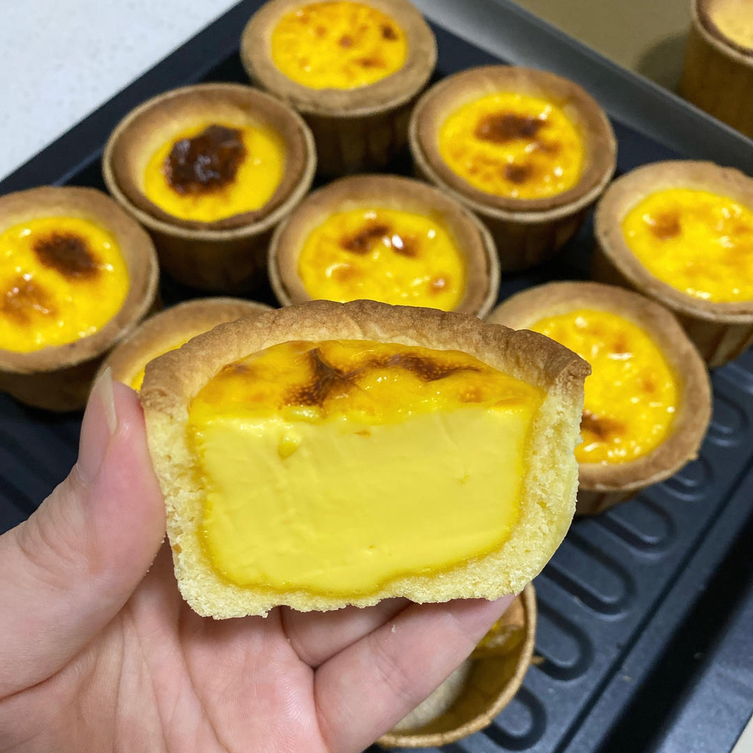 🌈外酥里嫩❗️吃一口就爱上的德式布丁塔