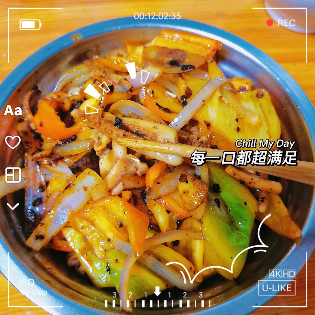 爆炒香辣鱿鱼