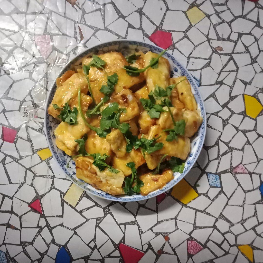 无敌好吃的香煎豆腐