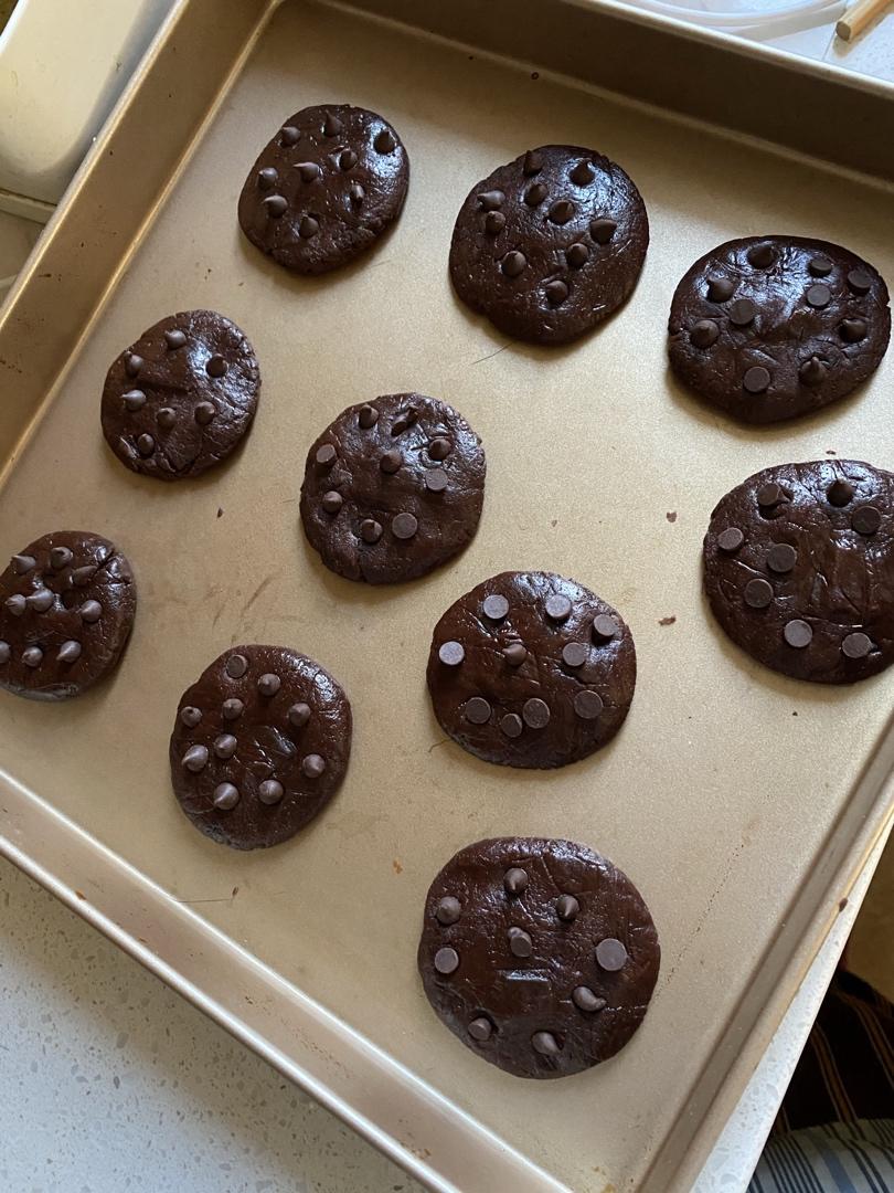 💥爆炸好吃～咬一口能爆浆的巧克力曲奇