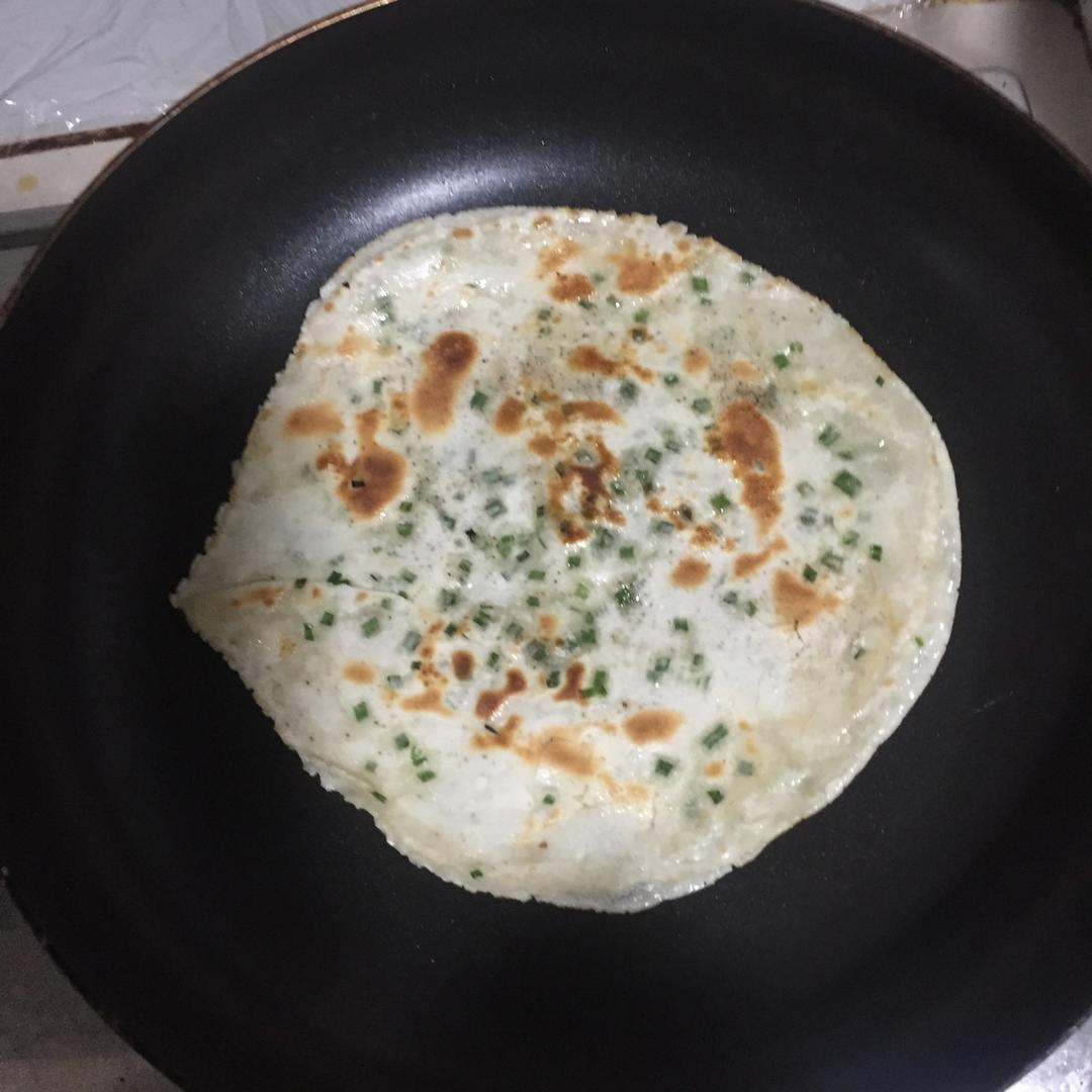 葱油饼（饺子皮版）