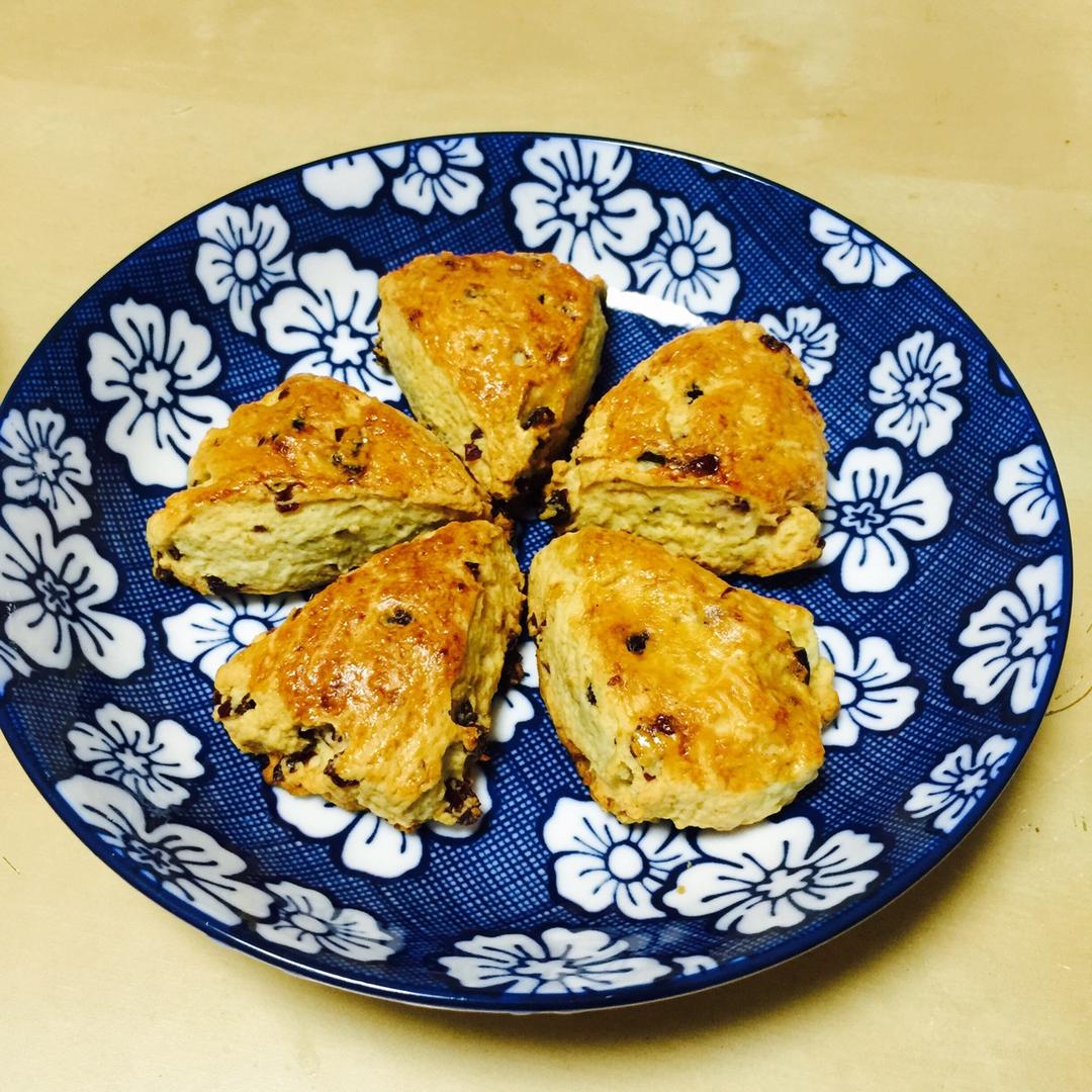 巧克力司康饼and原味司康饼