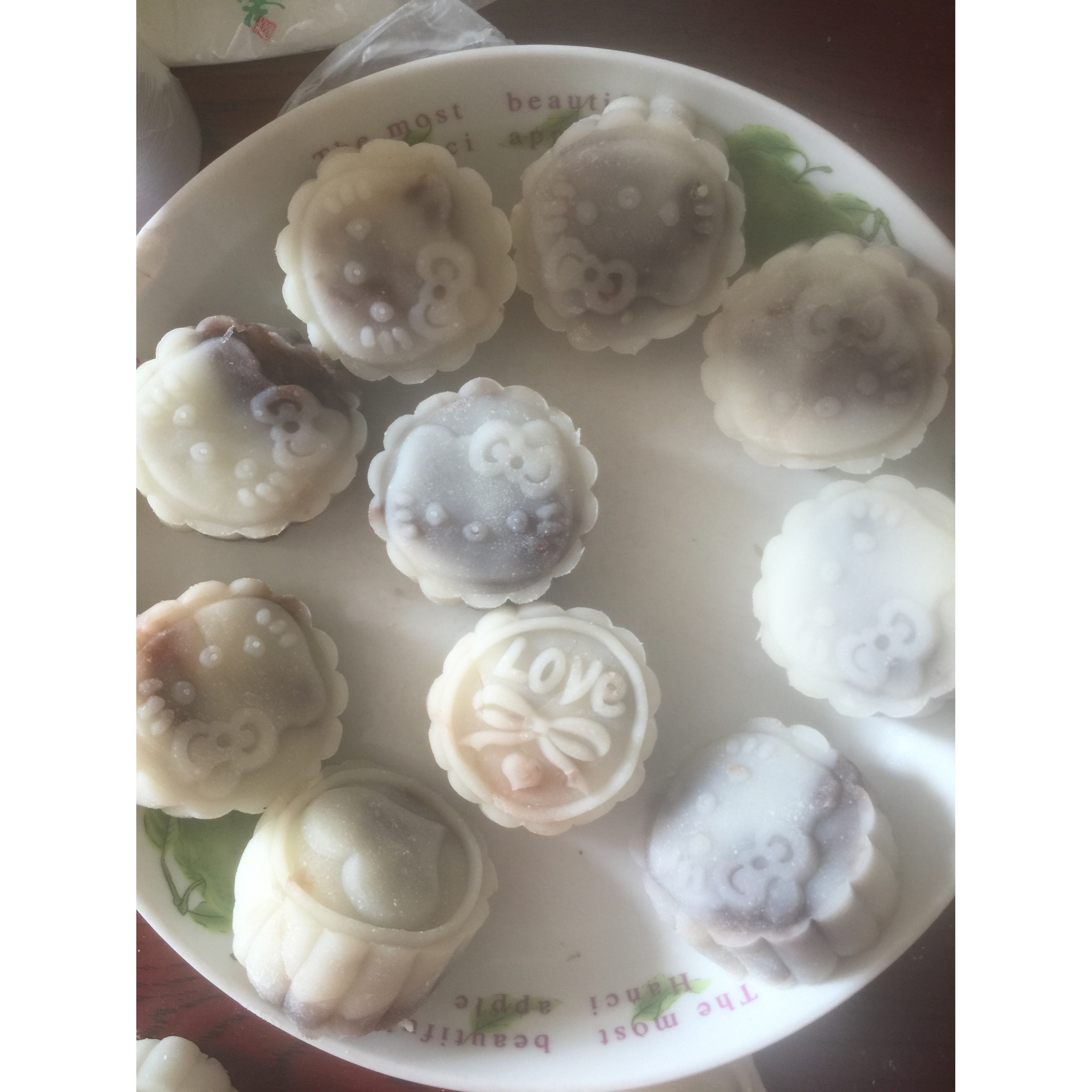 《Tinrry下午茶》冰皮月饼（奶黄馅）