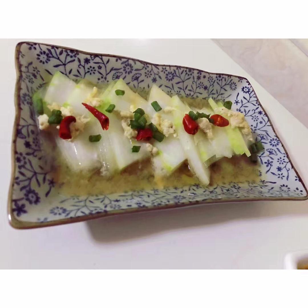 肉末蒸冬瓜