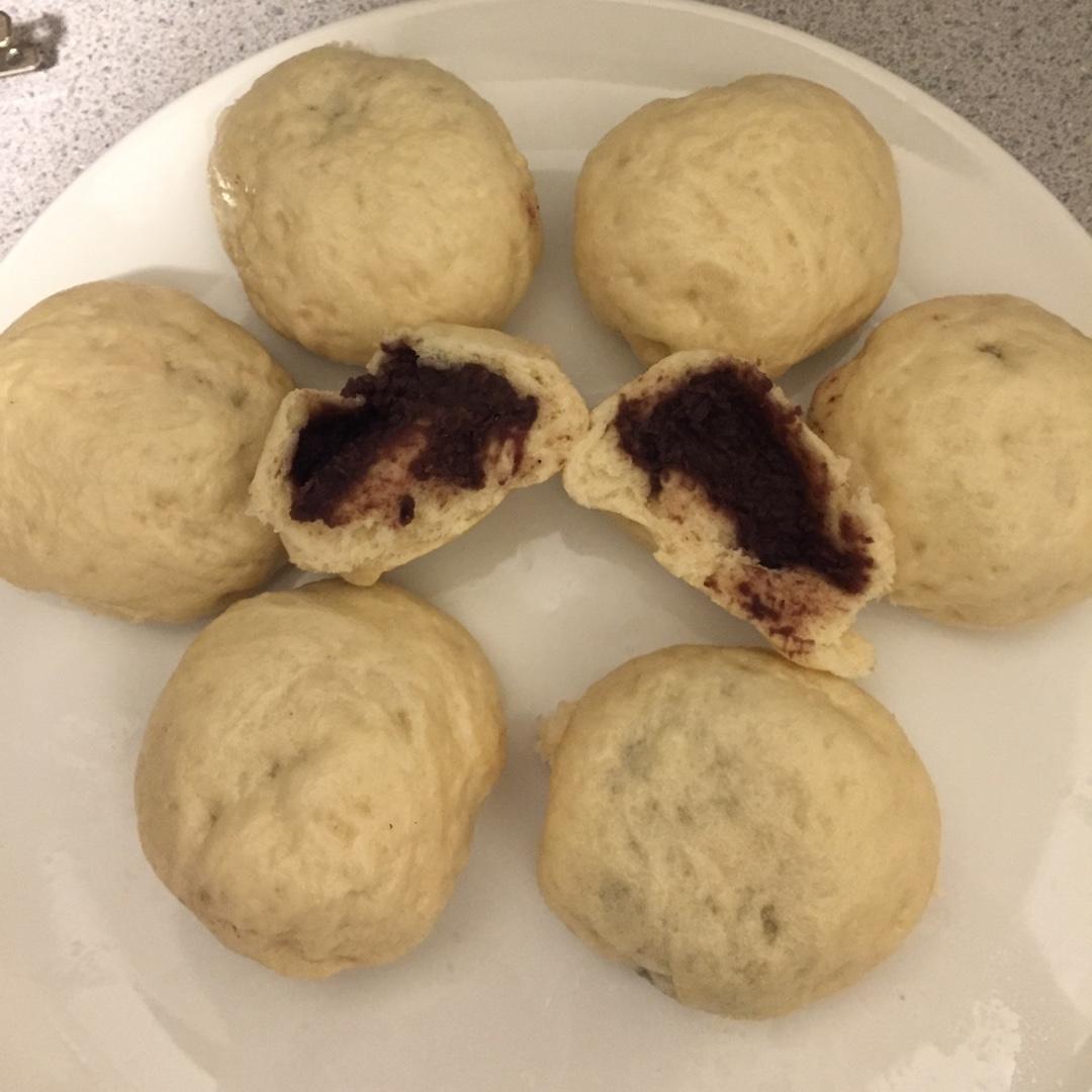 奶香豆沙包