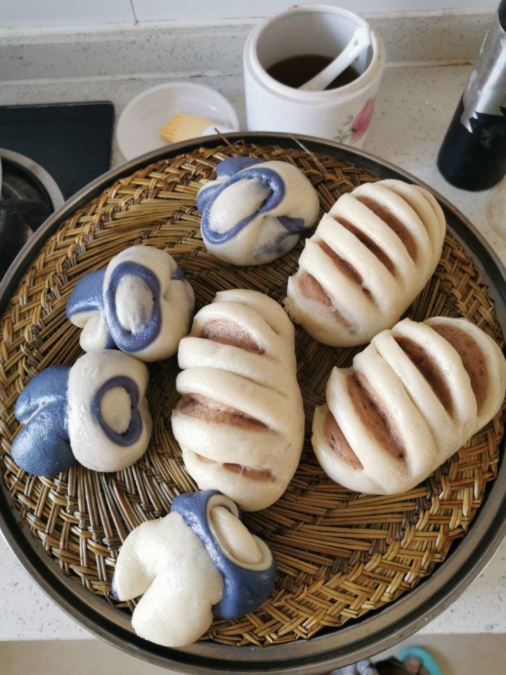 奶香毛毛虫馒头〔简易版〕