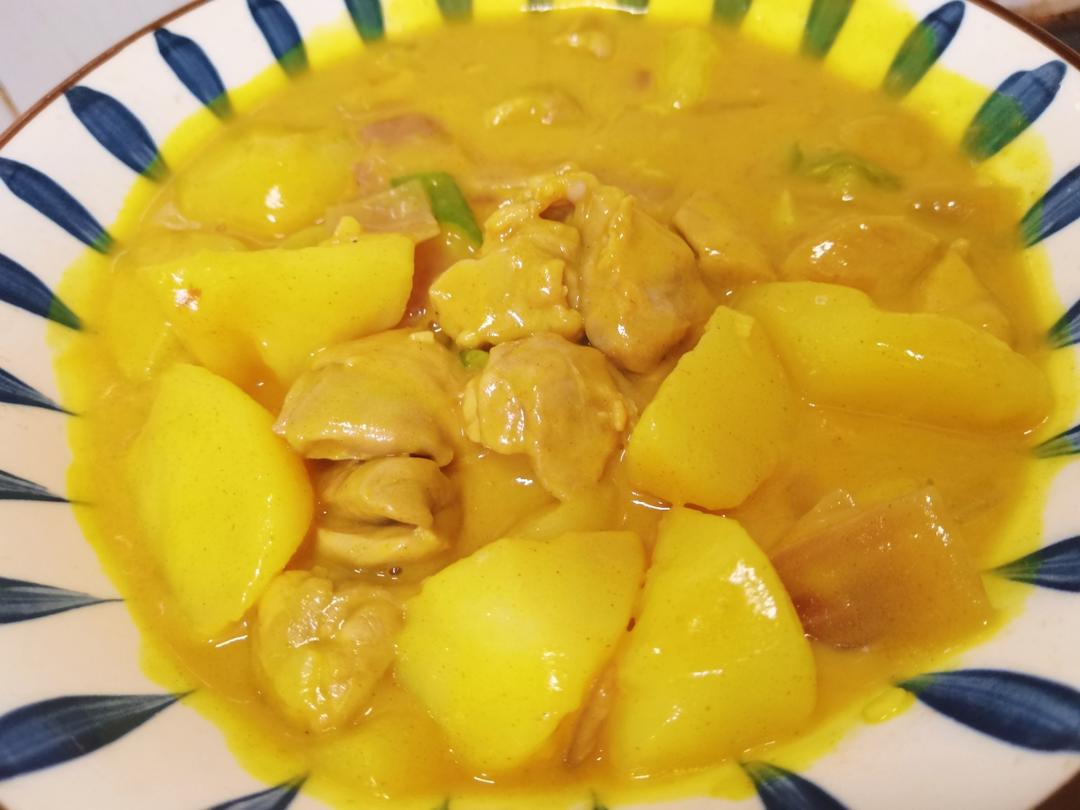 土豆咖喱鸡肉