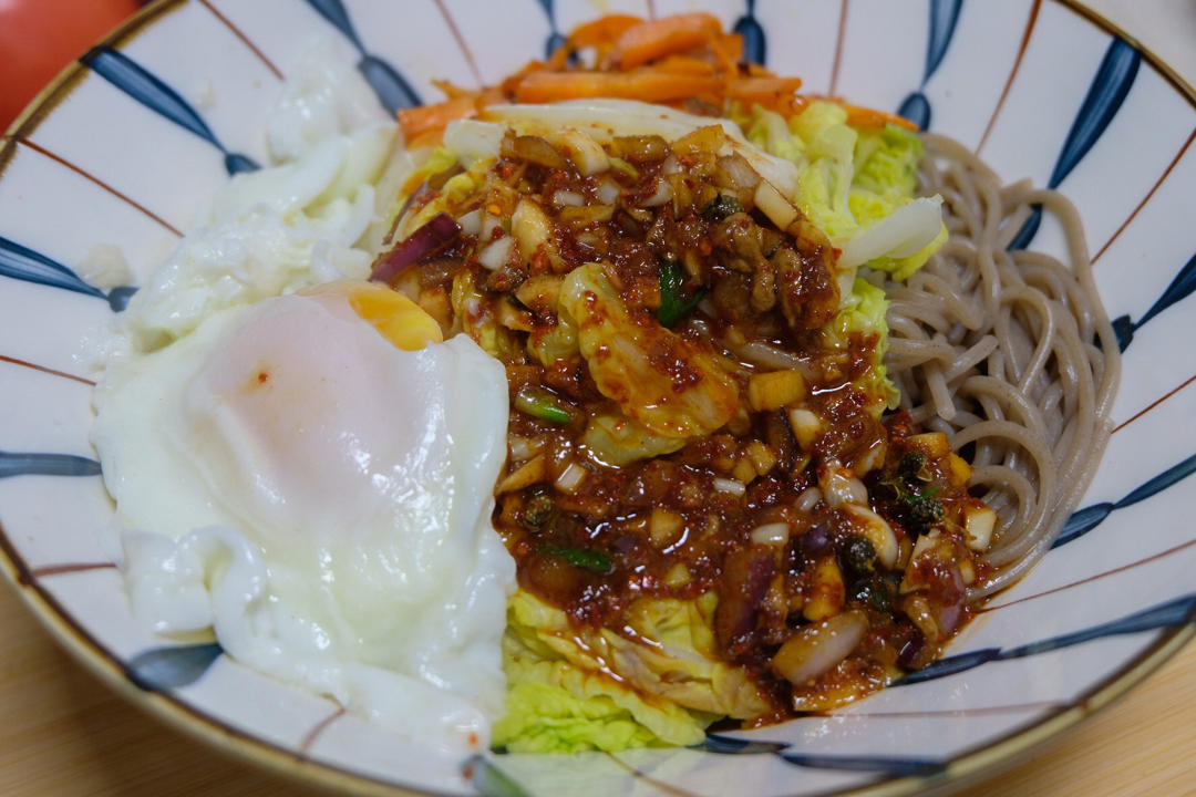 芝麻酱拌面（超快手超简单的翻版热干面）