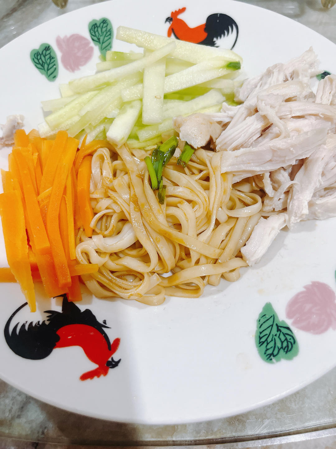 鸡丝凉面(快手菜)