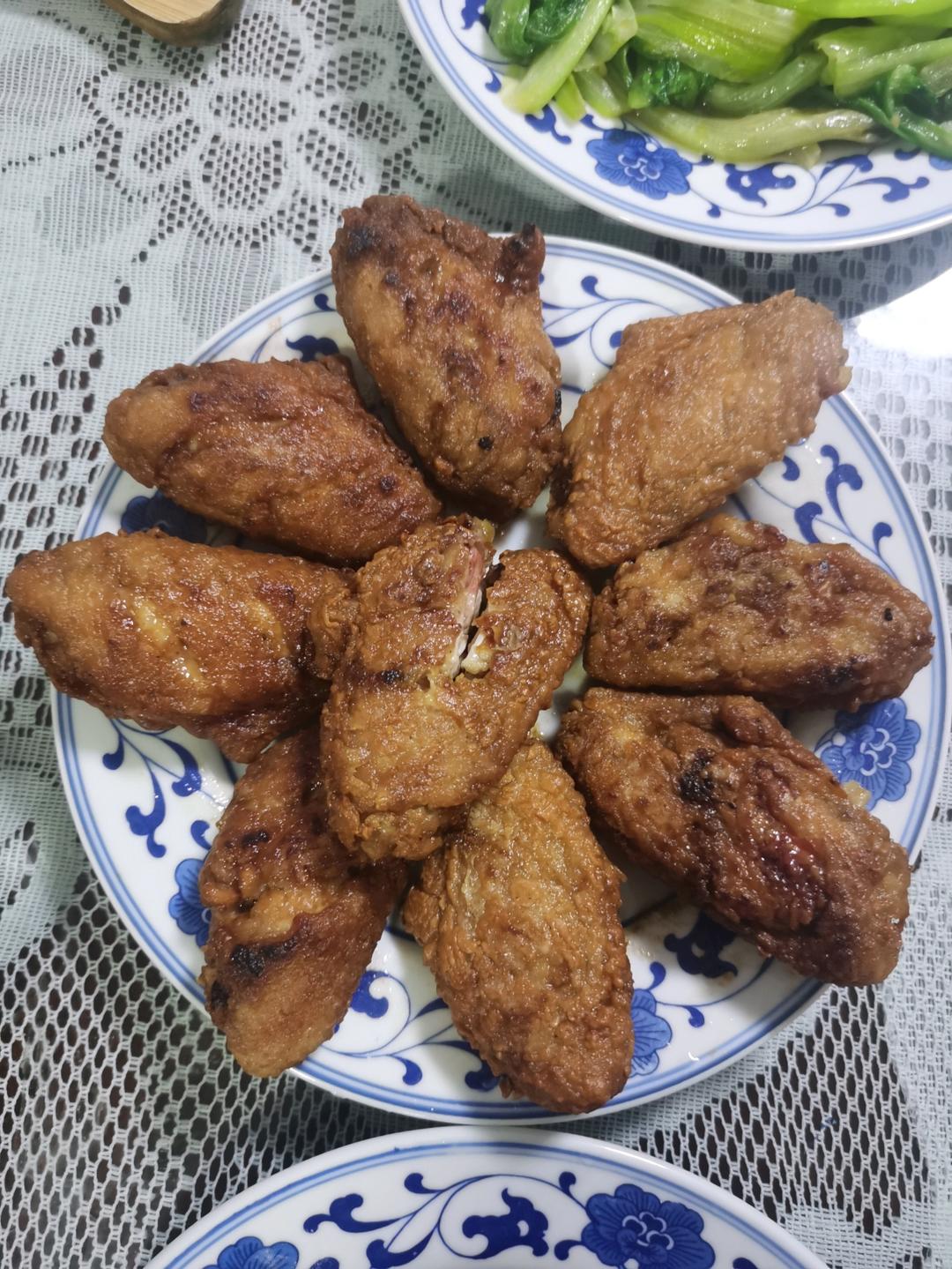 蒜香炸鸡翅