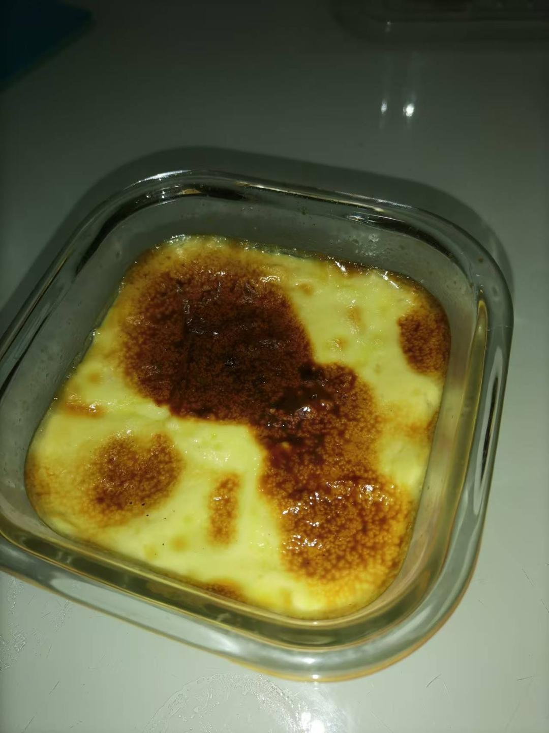 焦糖布丁超简单（蛋黄淡奶油消耗）