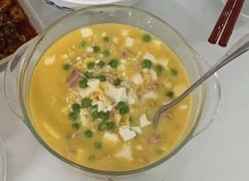 蟹黄豆腐（咸蛋黄版）