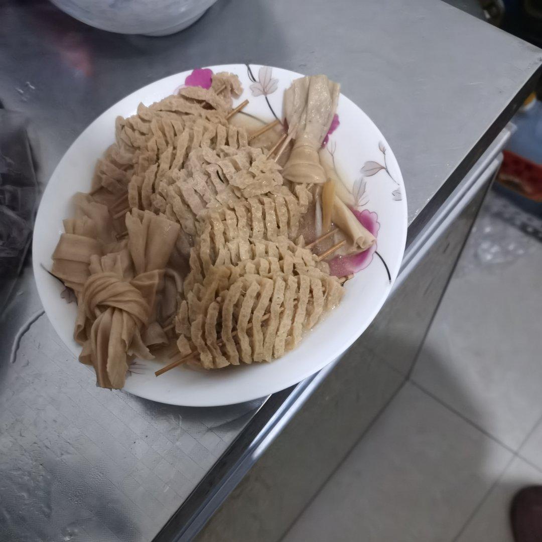 五香豆腐串