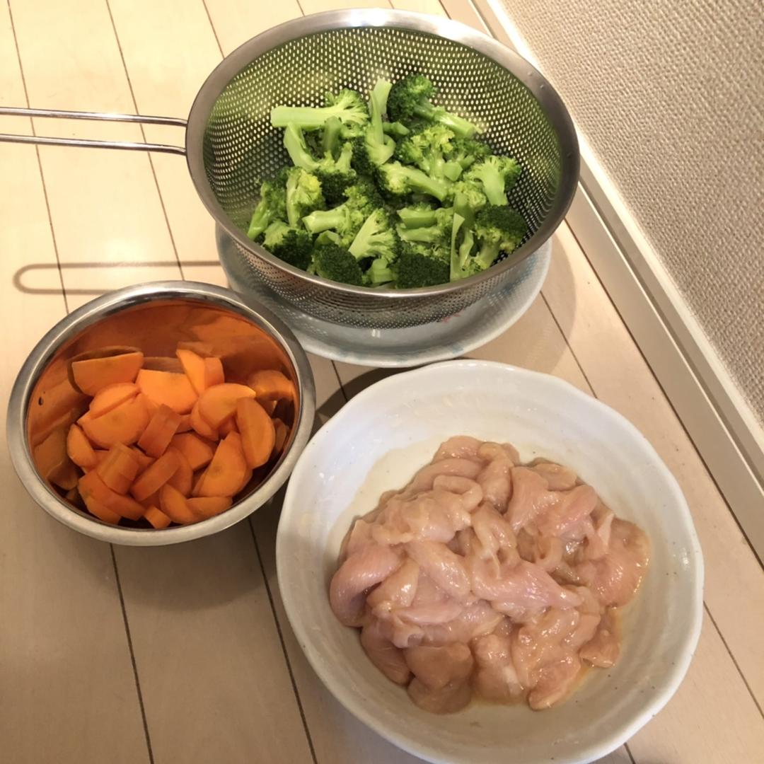 鸡胸肉炒西兰花（快手菜）