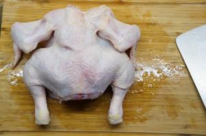 无水豉汁葱油鸡—Staub珐琅铸铁锅的做法 步骤1
