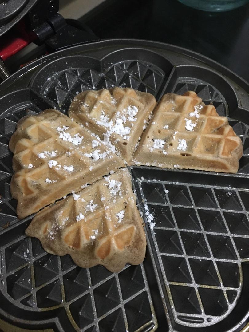 原味华夫饼（Cuisinart立式华夫饼机）