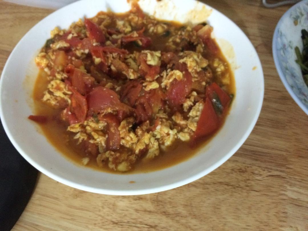 西红柿炒鸡蛋