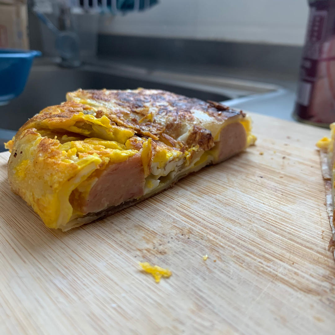 无需和面❗️懒人早餐鸡蛋饼