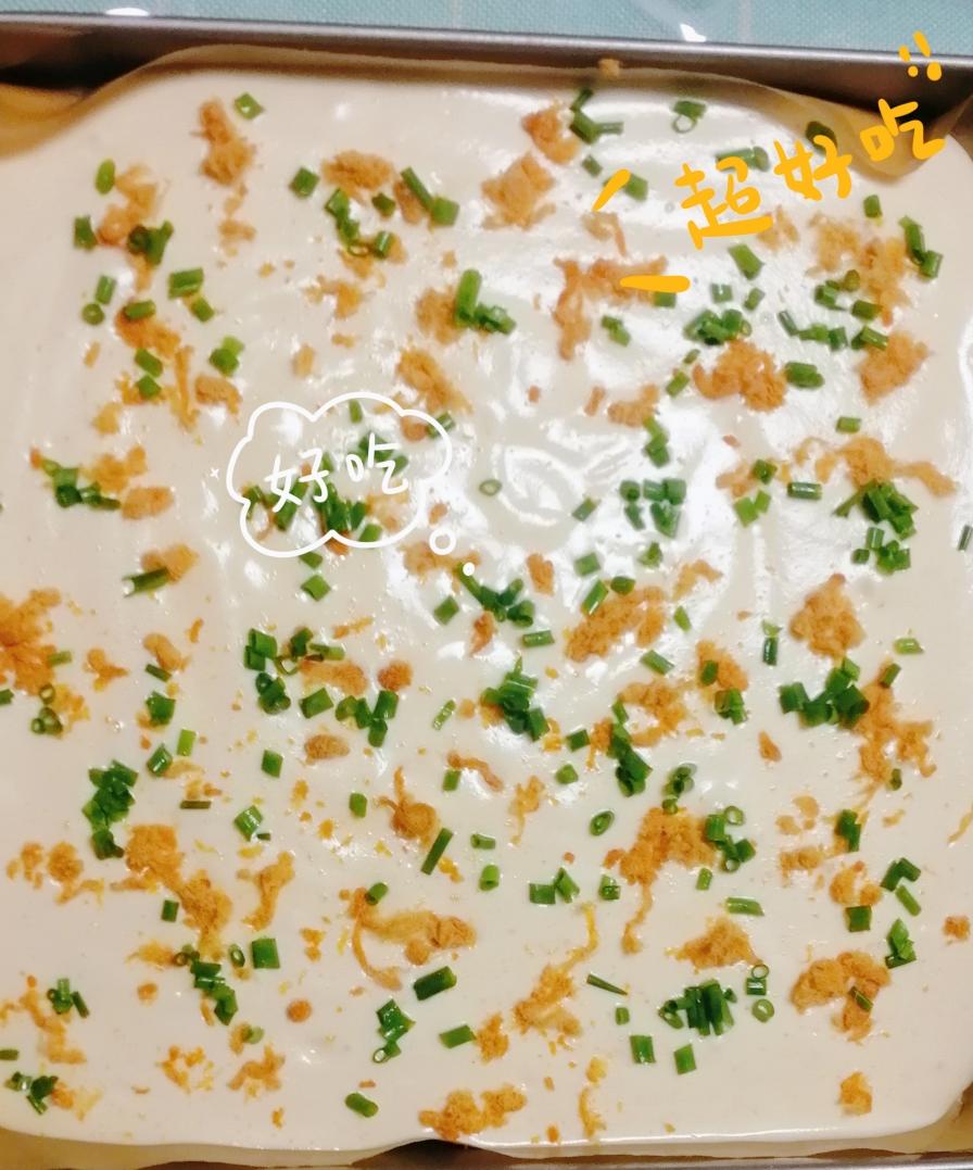 香葱海苔肉松芝麻蛋糕卷