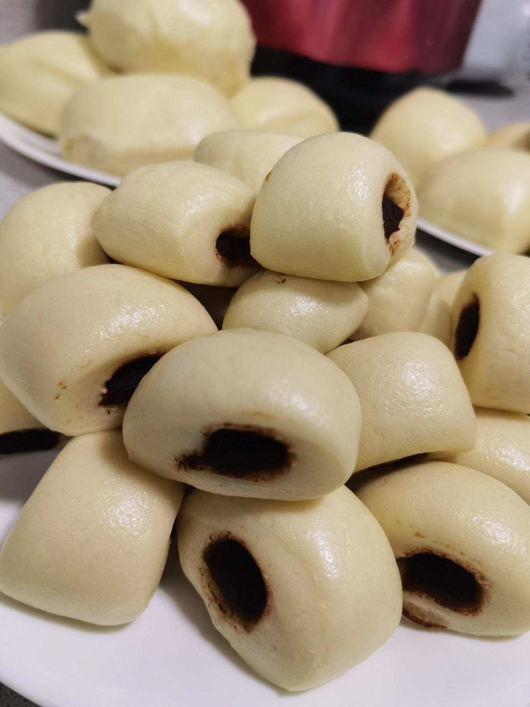 🔥小盆友抢着吃的豆沙小馒头，附视频详细操作！