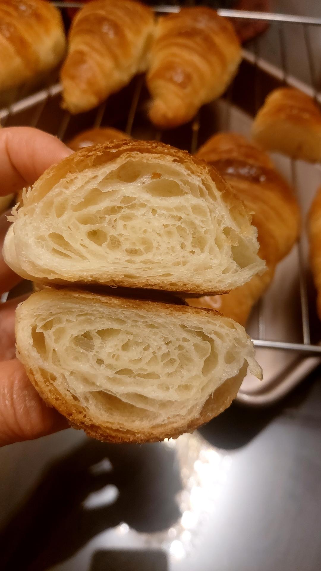 超级详细的可颂牛角包教程