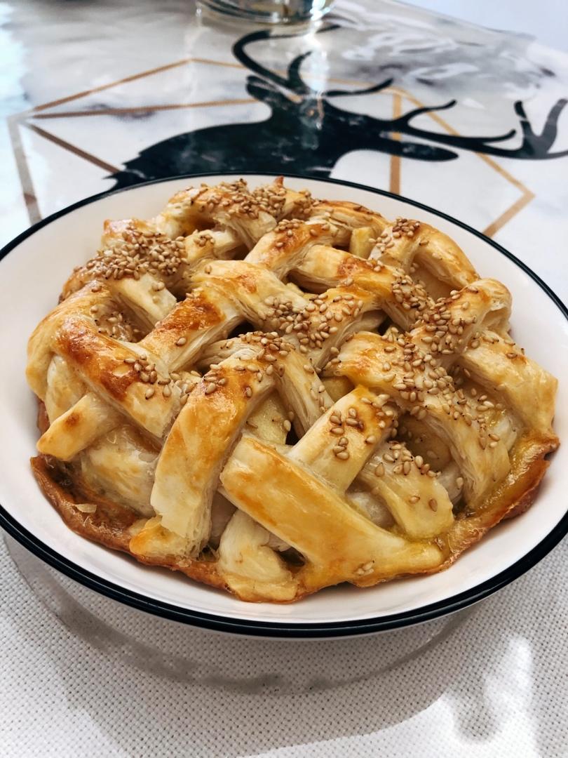 简易快手苹果派