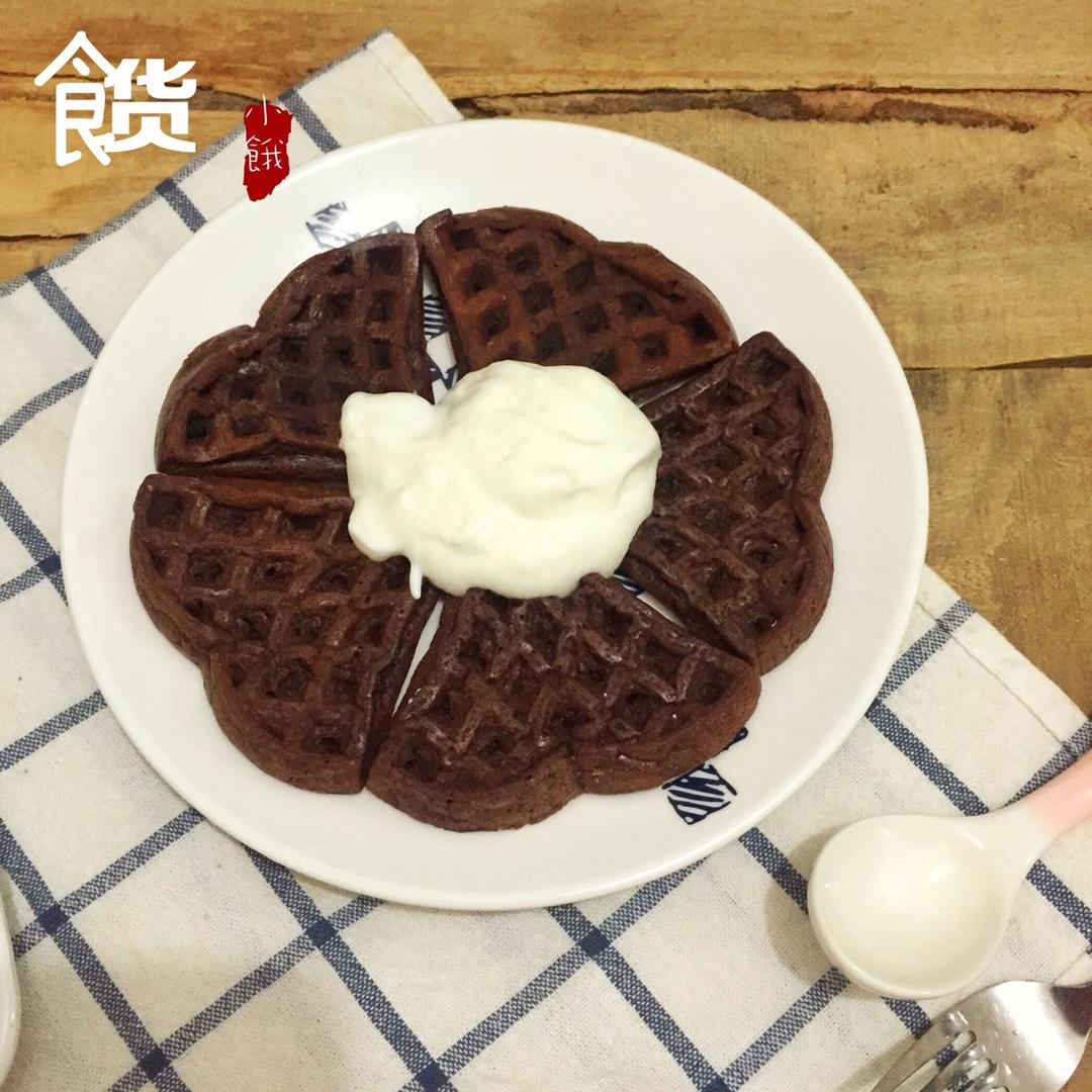 柠檬味华夫饼