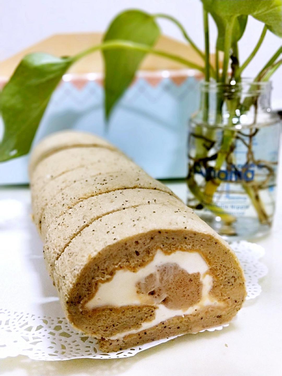 伯爵红茶奶冻蛋糕卷