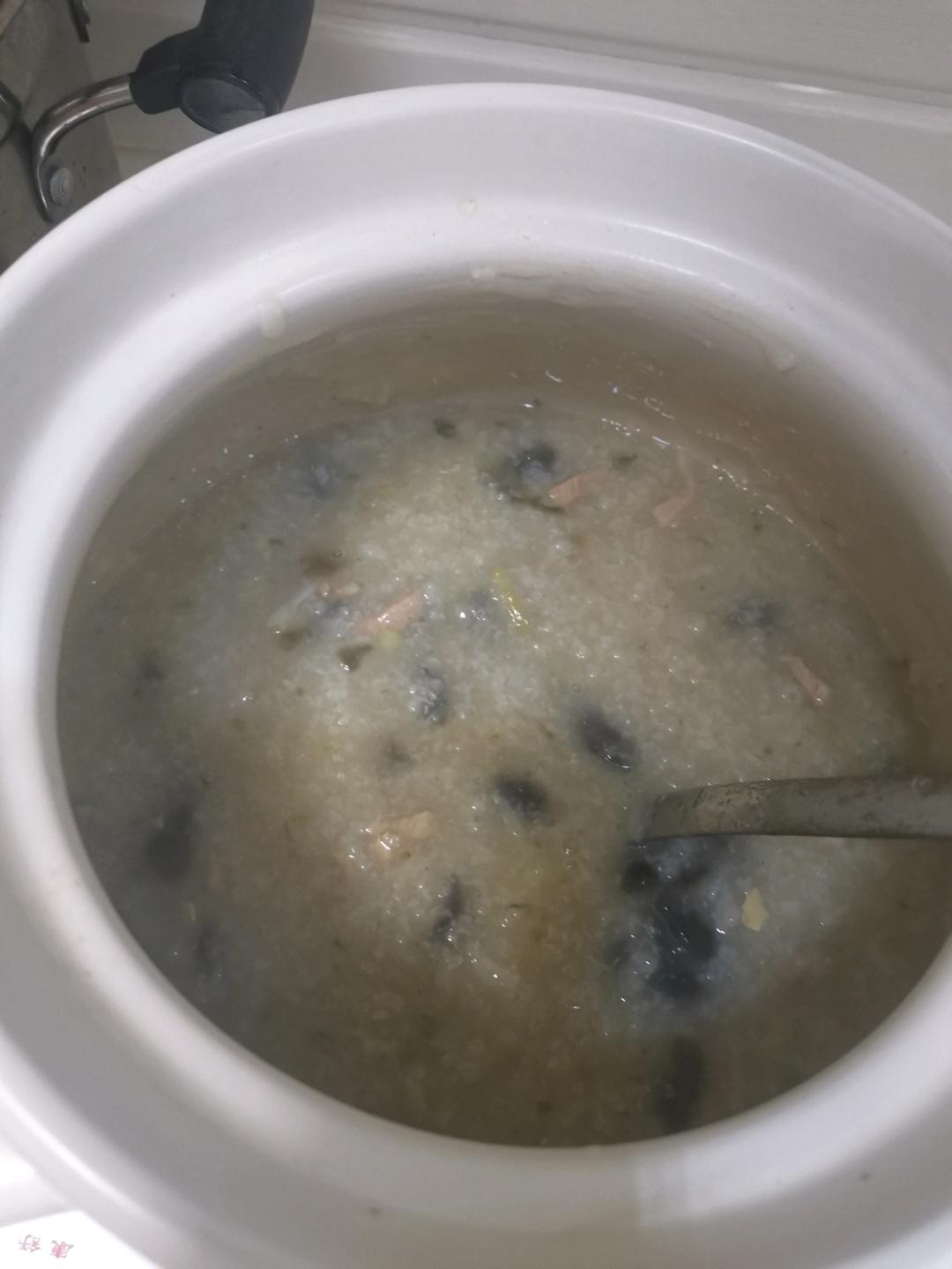 十五分钟快手之香滑皮蛋瘦肉粥(附五分钟电饭煲电压力锅更快捷方法)