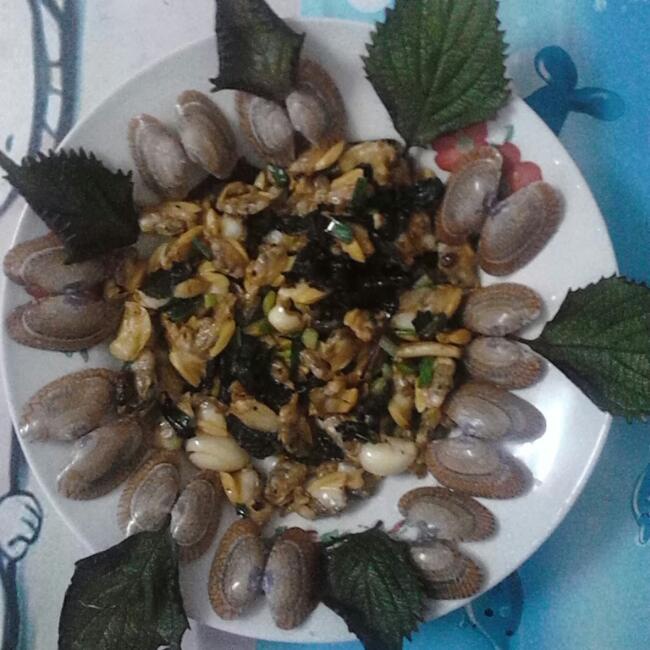爆炒花甲螺