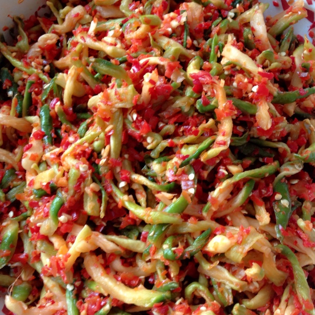 自制香辣萝卜干