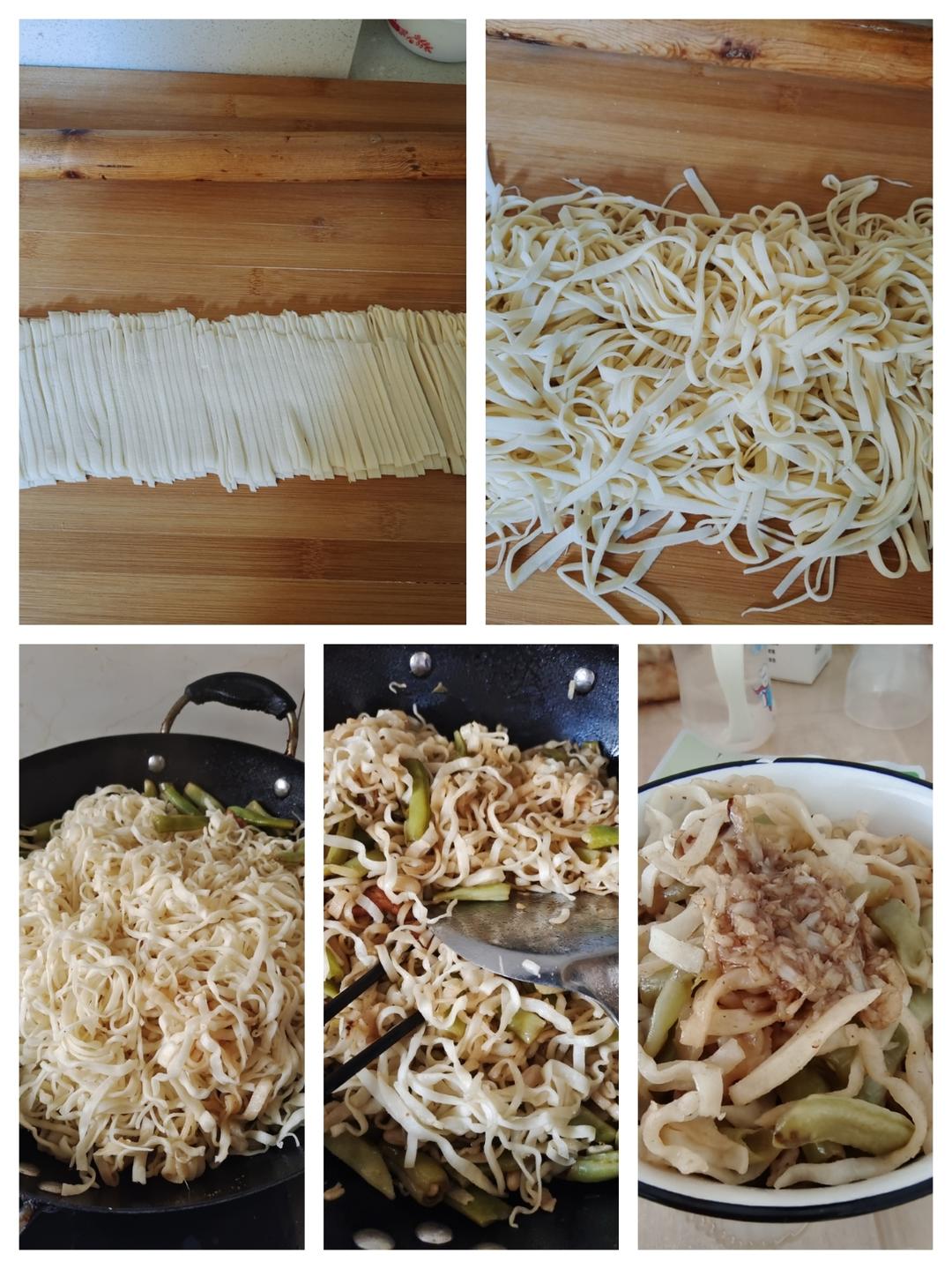 豆角焖面