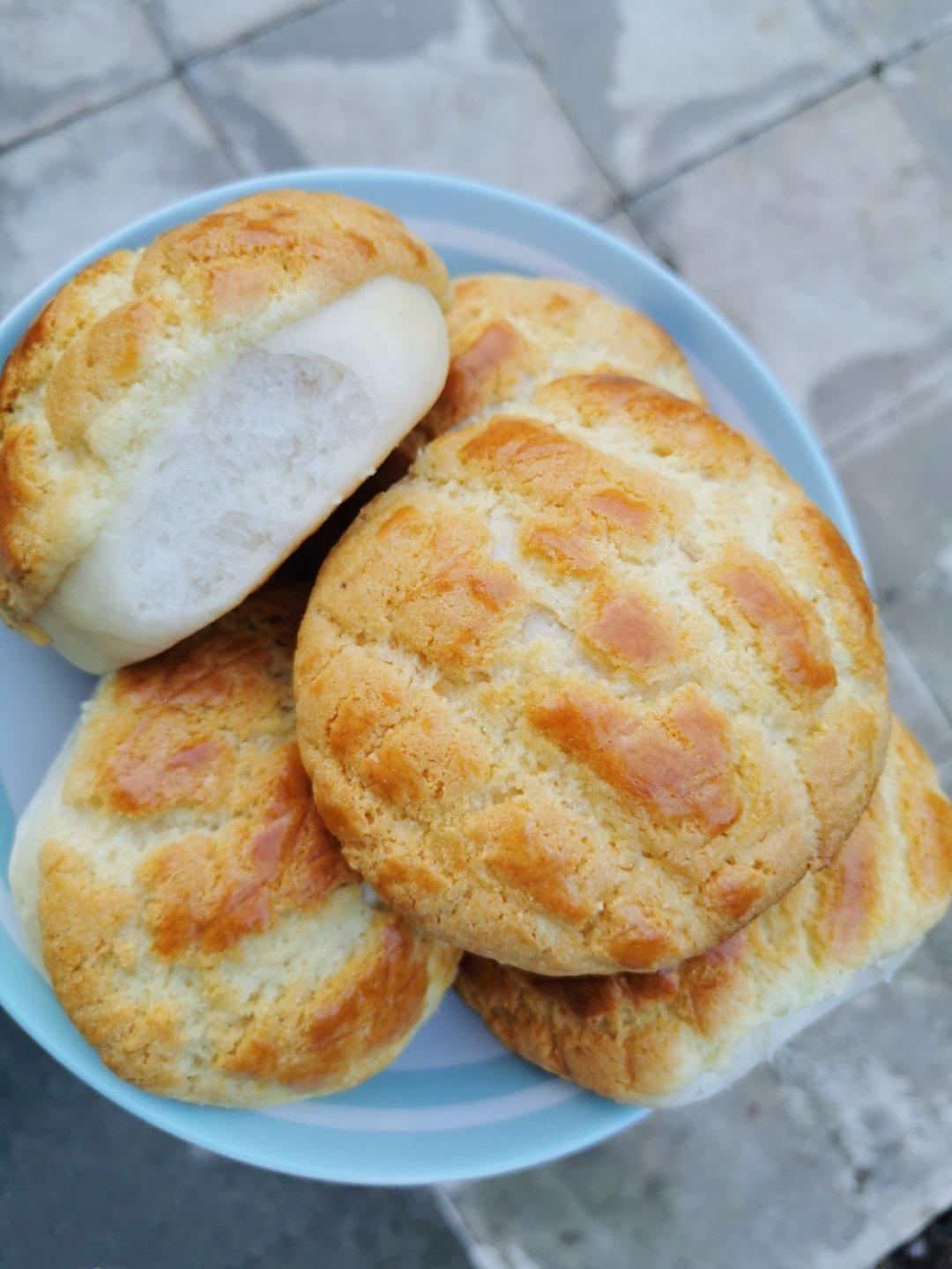 《Tinrry+》菠萝包（手揉教程）（帅帅小厨）