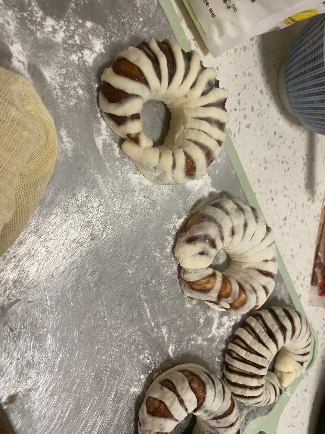 小灯笼豆沙卷 豆沙包 超治愈 一次醒发 附整形细节视频