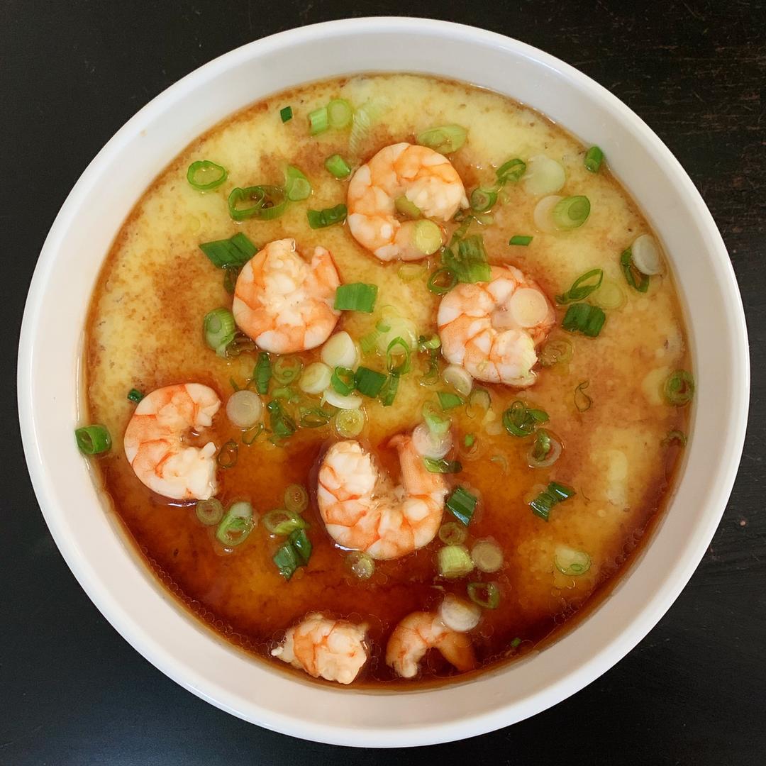 虾仁鸡蛋羹