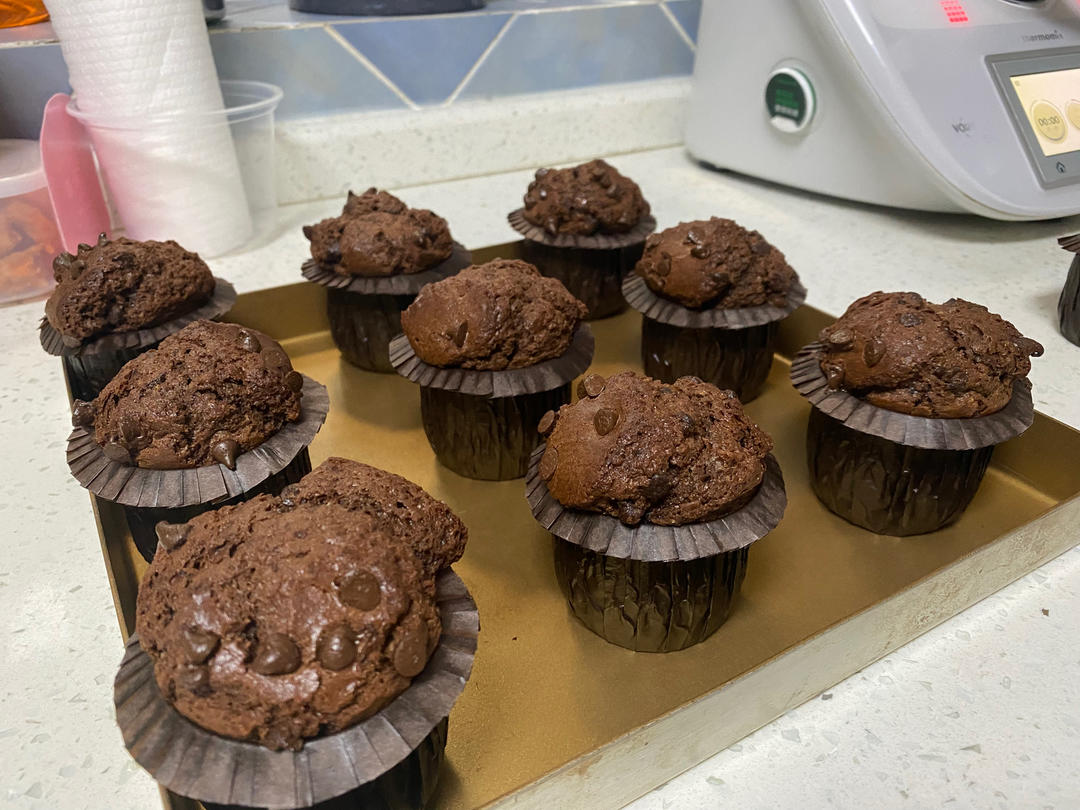 【巧克力蘑菇头麦芬】星巴克同款