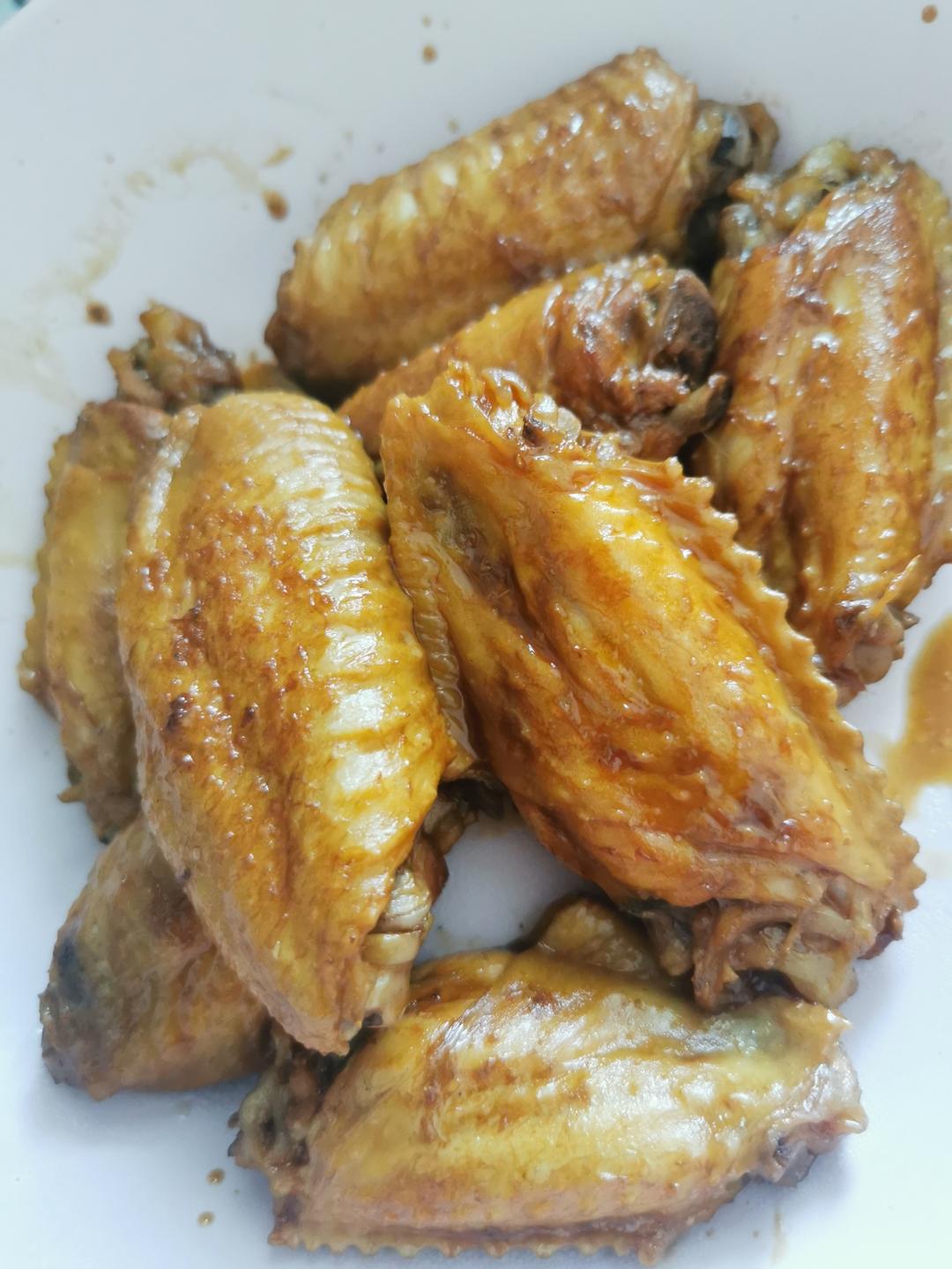 孩子爱吃简单的红烧鸡翅