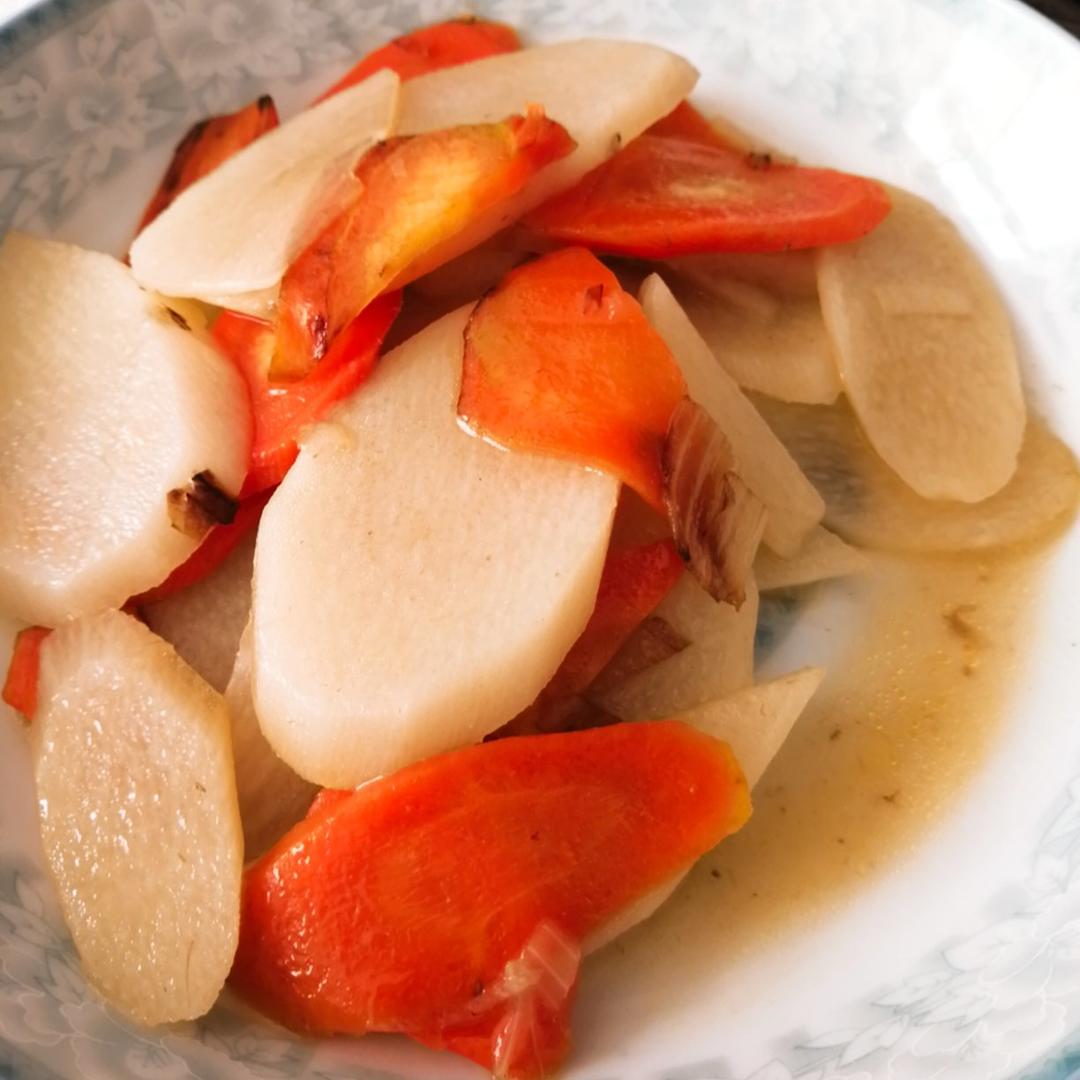 老丁的私房菜-清炒山药