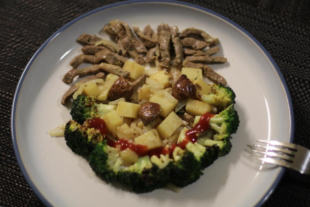土豆洋葱烤牛肉