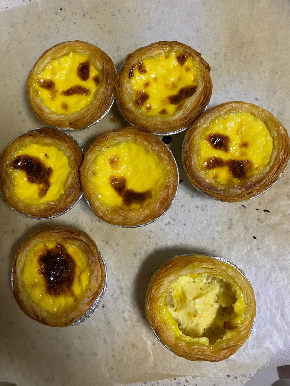 蛋挞  从皮开始自制