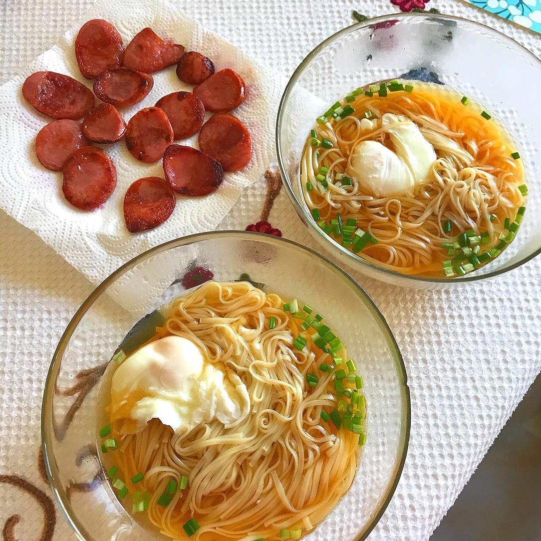 快手早餐之元气清汤面