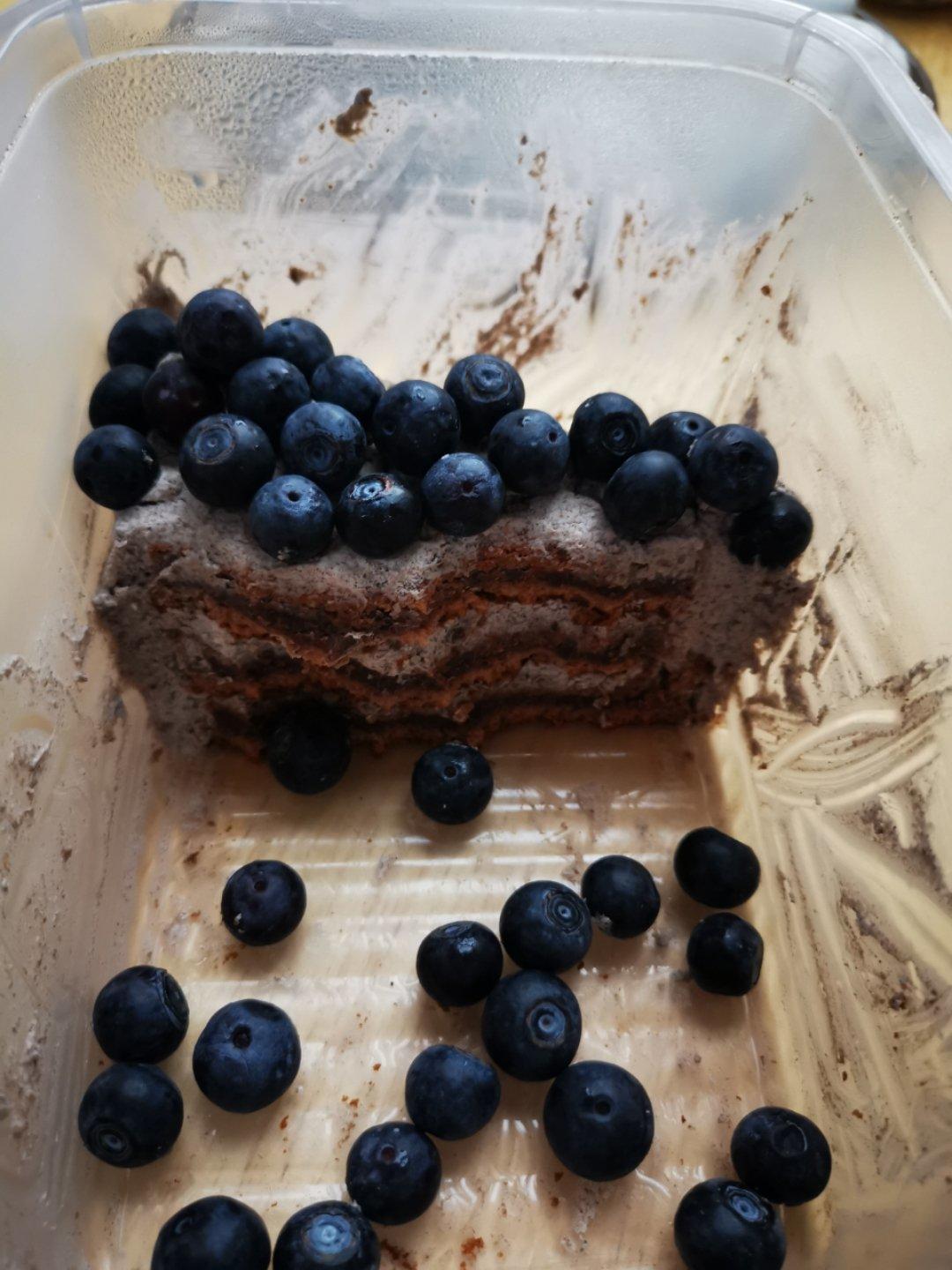 低糖不腻的奥利奥咸奶油蛋糕盒子