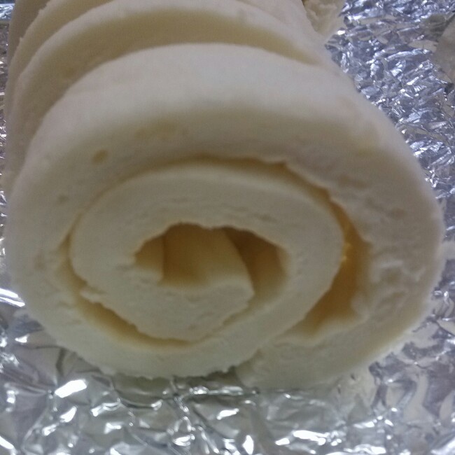 （无油低糖）奶香蛋白蛋糕卷