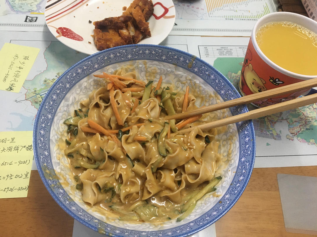 太香了 这个麻酱拌面我可以吃一辈子