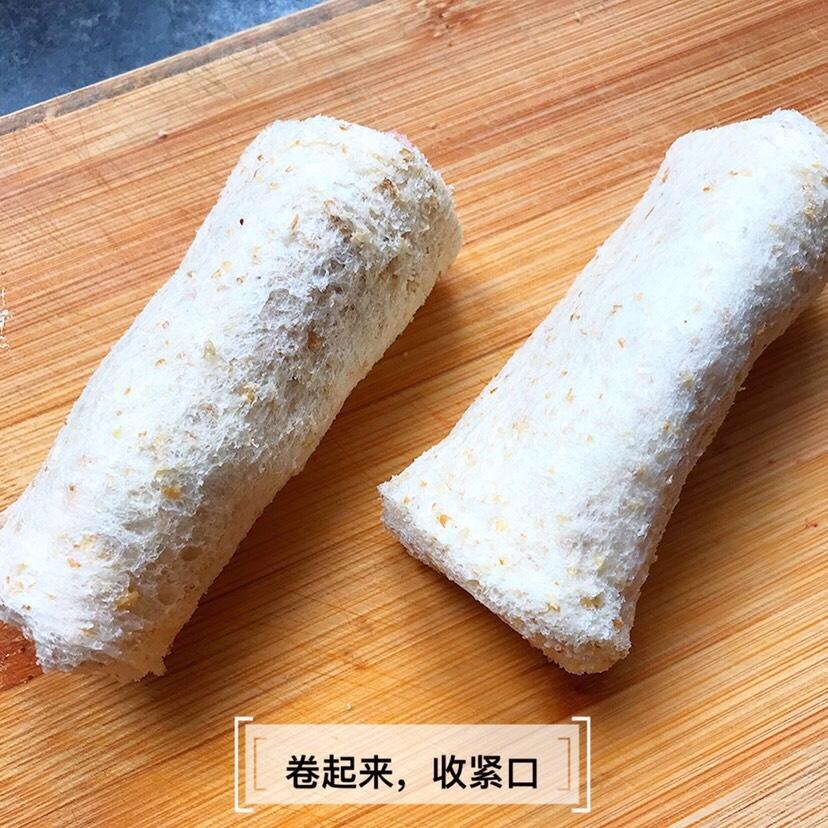 宝宝辅食-健脾养胃草莓吐司卷（11个月+）的做法 步骤6