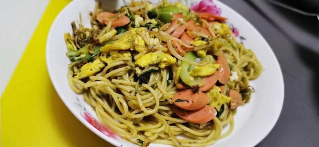 🍜最简单最好吃的家常炒面