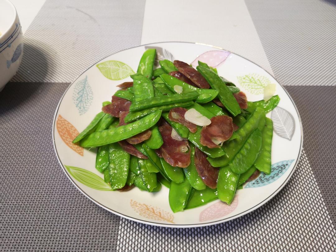 培根炒荷兰豆