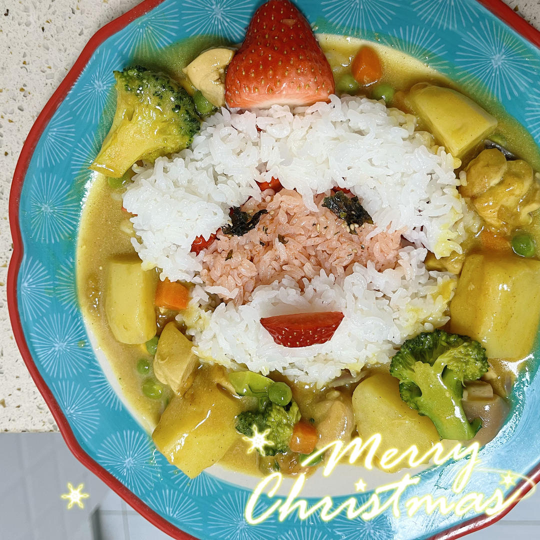 自制超可爱的圣诞大餐