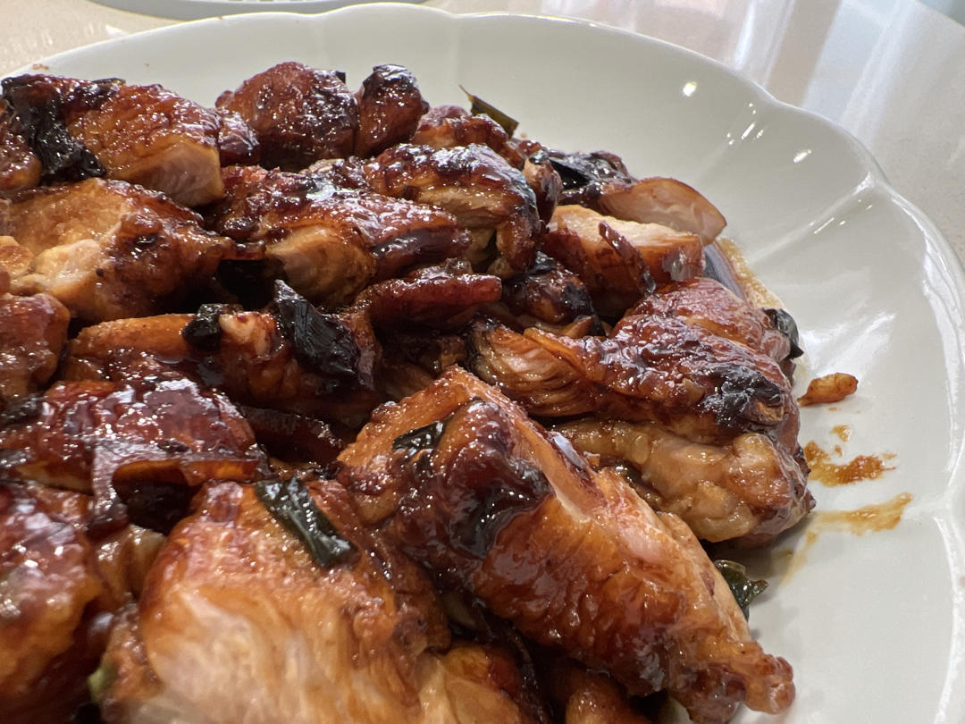 不放一滴油的照烧鸡腿饭
